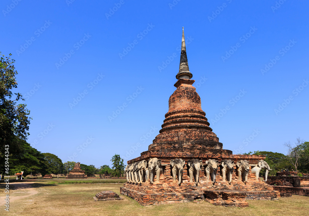 Wat Sorasak , Shukhothai Historical Park, Thailand
