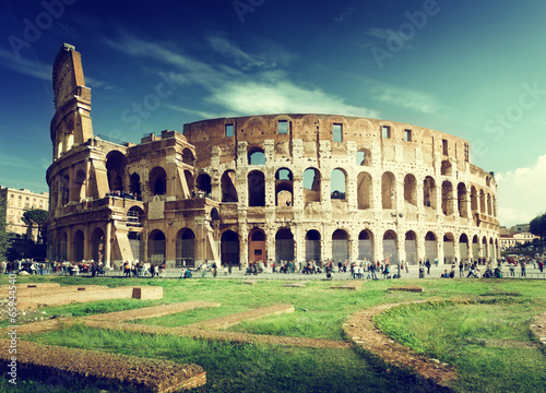 Vászonkép Colosseum in Rome, Italy