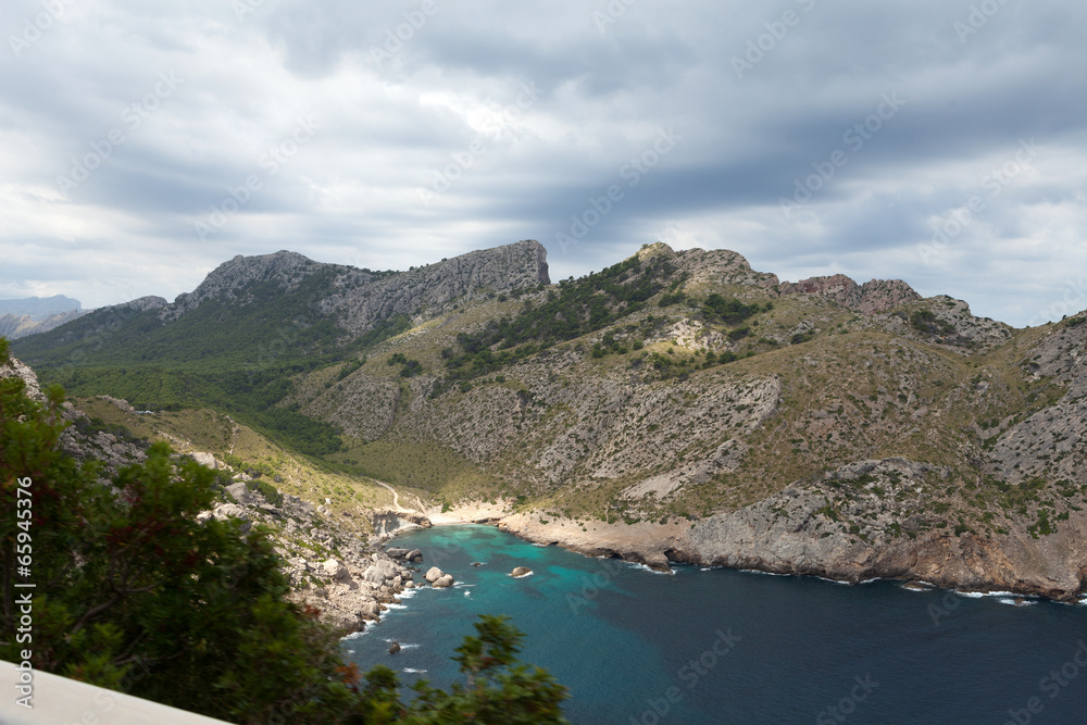 Cape Formentor on Majorca, Balearic island, Spain