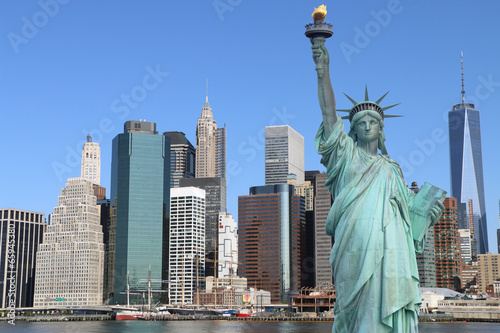 Manhattan and The Statue of Liberty, New York City © Joshua Haviv