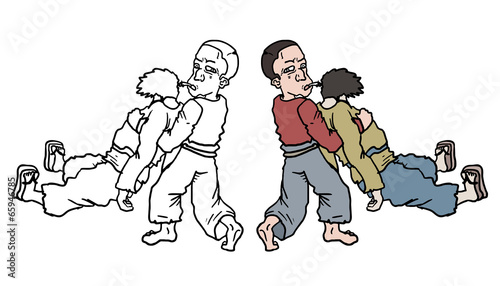 Color cartoon