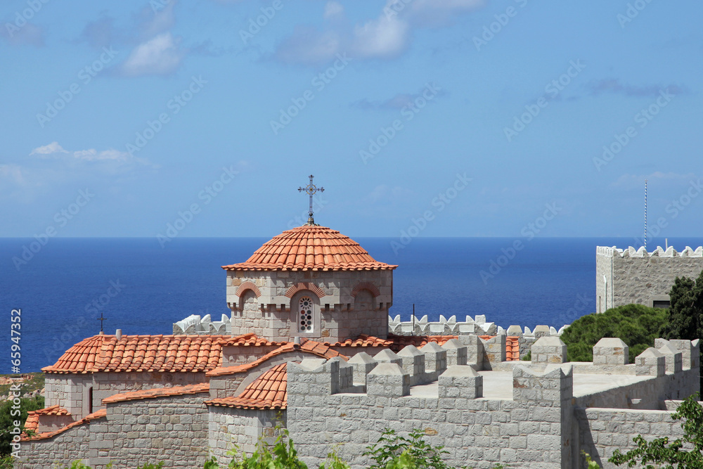 Kloster Evangelismos auf der Insel Patmos