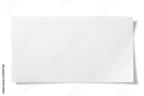 Post-it Note , Isolated on white with clipping path © sumire8