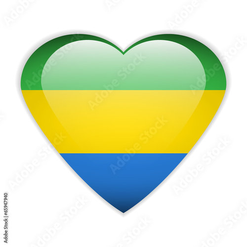 Gabon flag button. Free Download Gabon flag button. - GFXLoad
