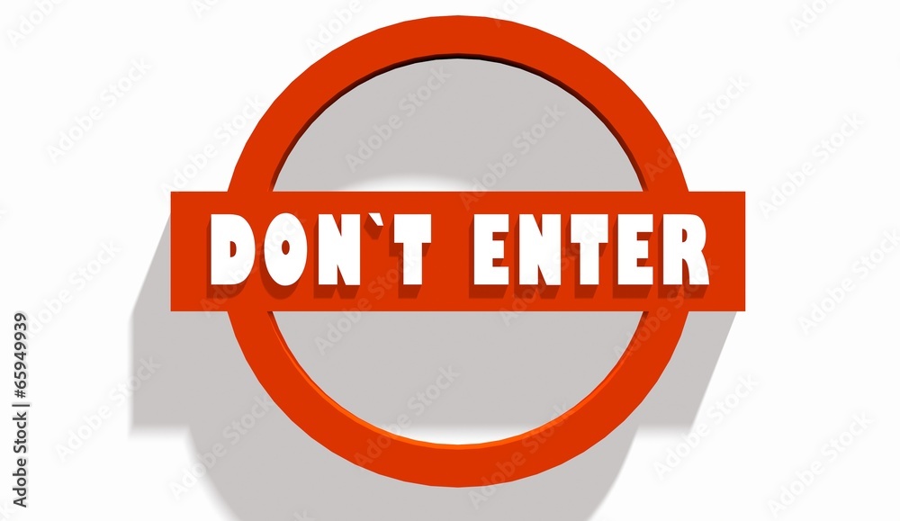 dont enter text on stop road sign dont enter text on stop road sign