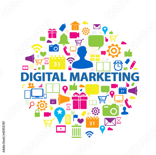 Digital Marketing Concept