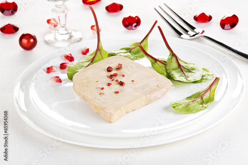 Repas de fêtes Foie gras
