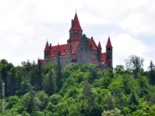 Bouzov Castle, Czech Republic, Moravia, Europe