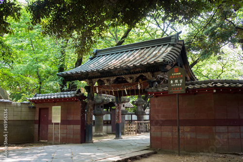 The gate of Ueno Tosho-gu photo