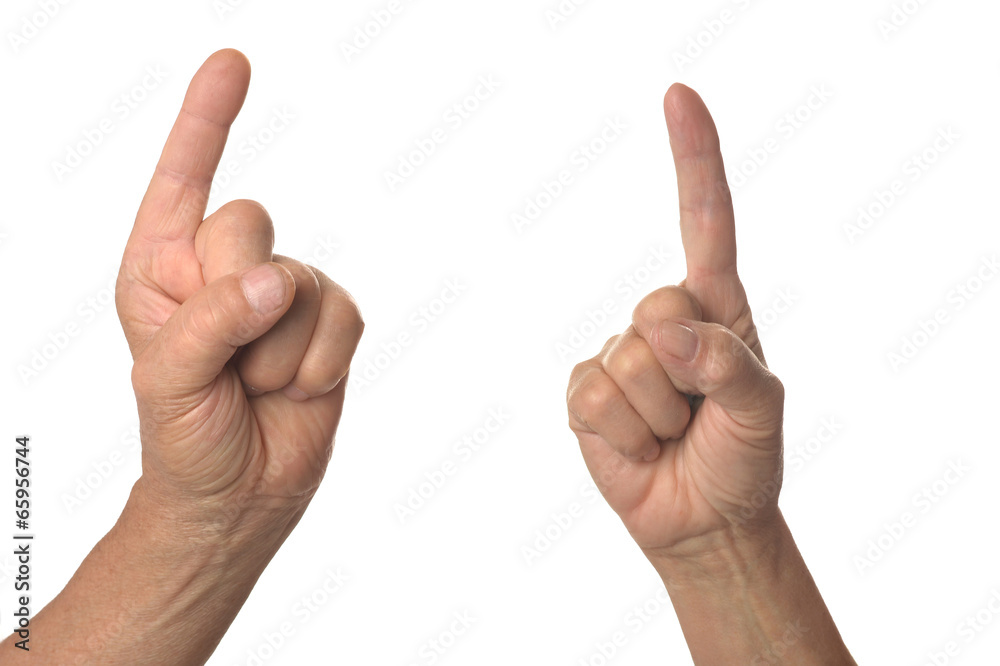 Two hands one sign Two hands one sign