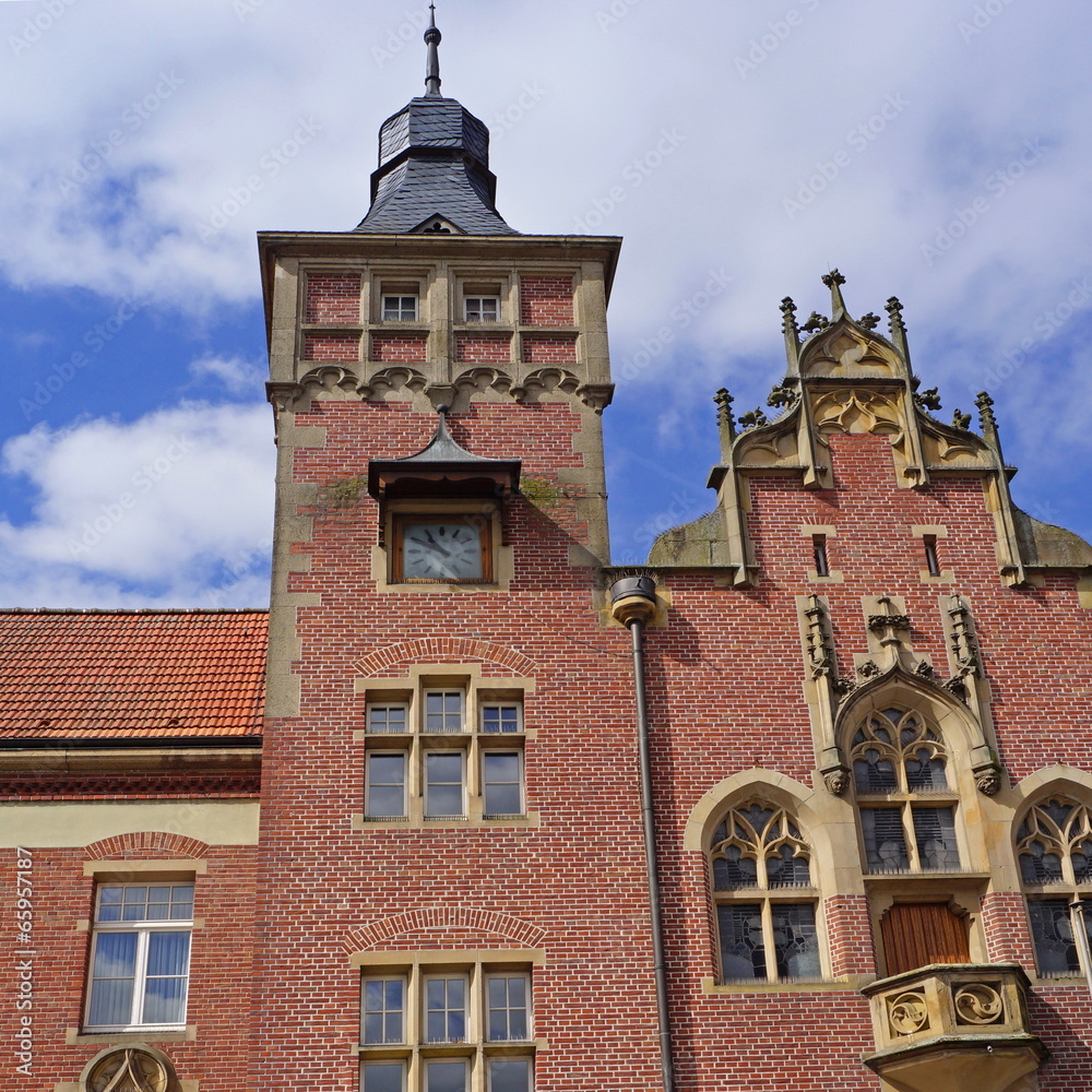 Obraz premium Altes Rathaus in KEVELAER am Niederrhein