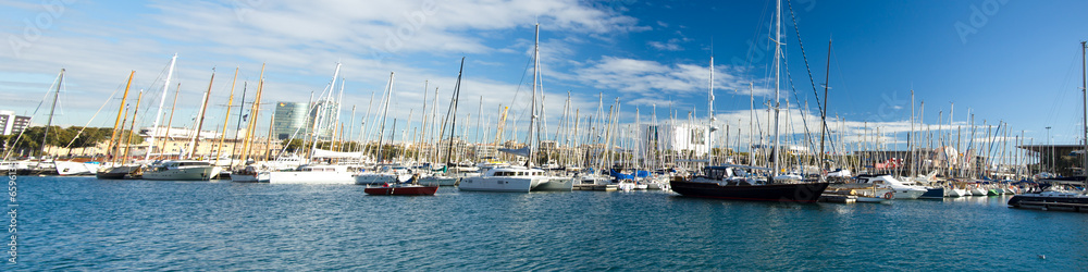 Panorama boats