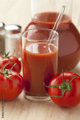 Fresh tomato juice