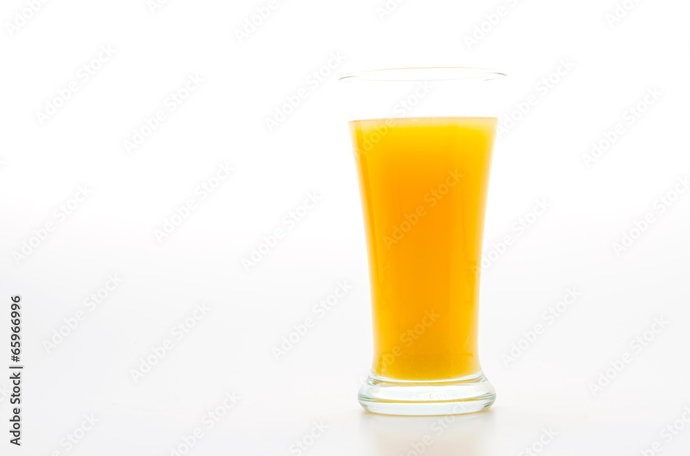 Orange juice glass Orange juice glass