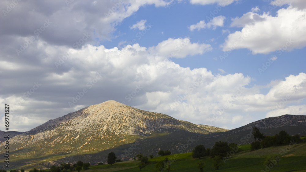 Turkish spring landscape