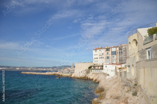 Fototapeta Naklejka Na Ścianę i Meble -  Anse de Malmousque, Marseille