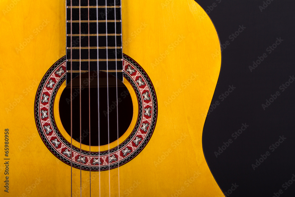 Obraz premium Classical Acoustic Guitar