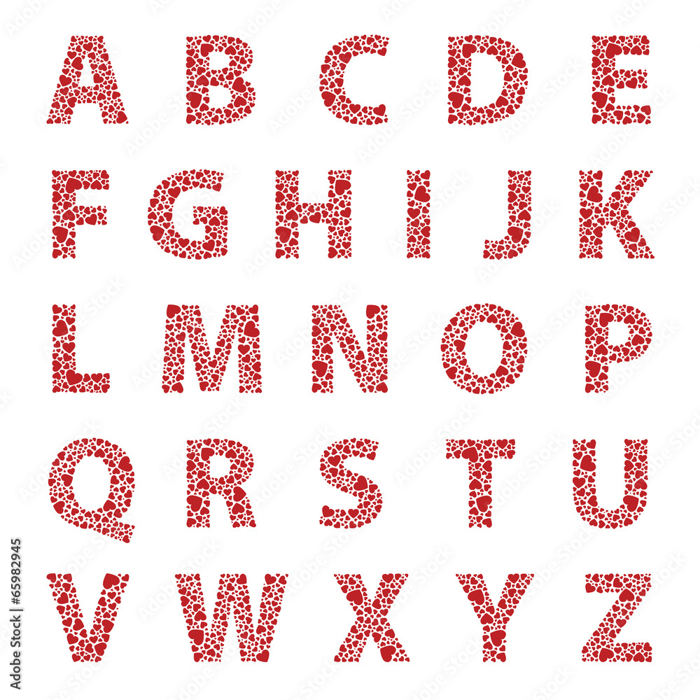 Love Hearts Font