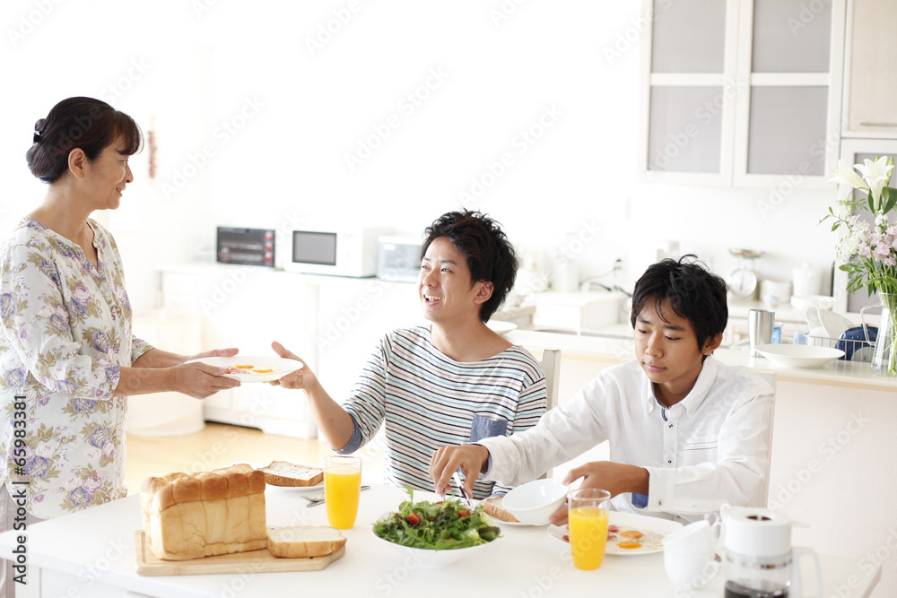 Fototapeta premium 朝食