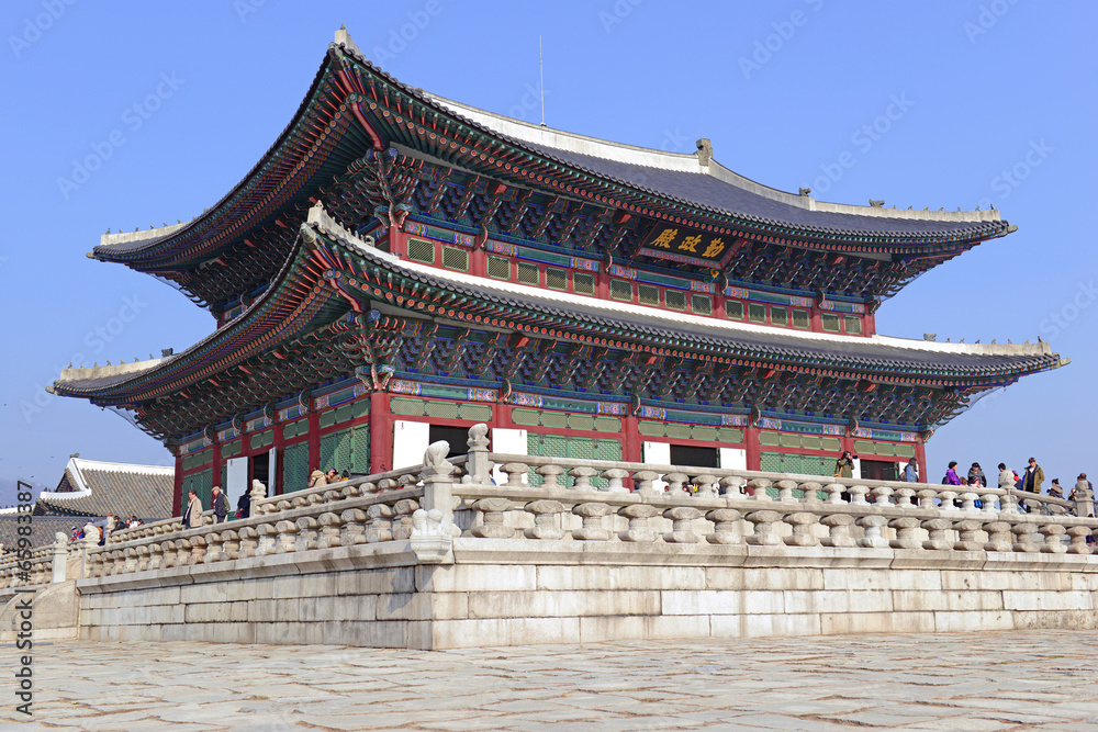 Naklejka premium Gyeongbokgung Palace, Seoul Korea