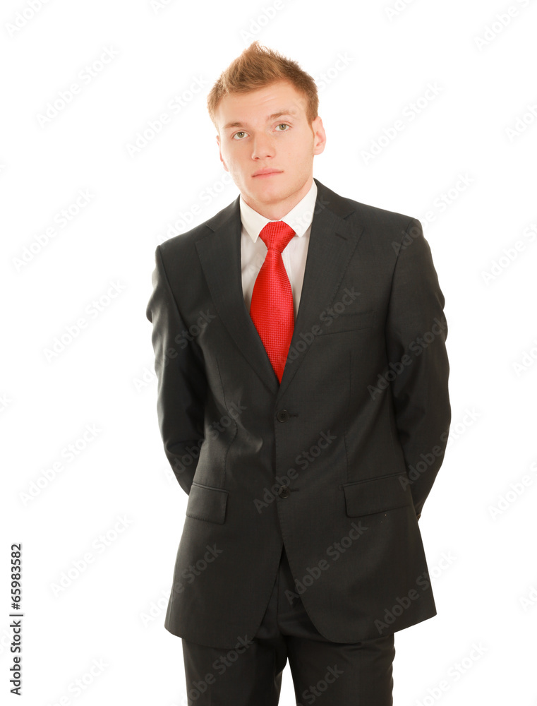 Portrait of successful business man, isolated on white Portrait of successful business man, isolated on white