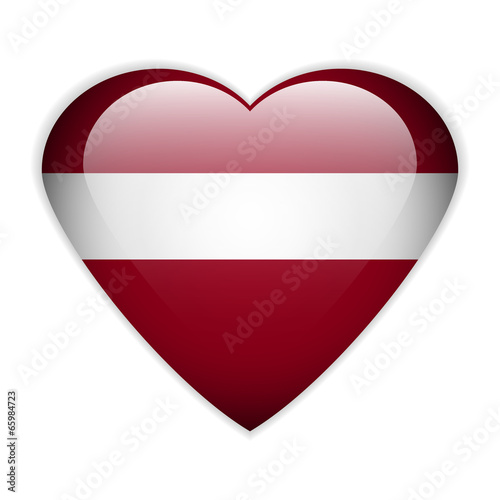 Free Download Latvia flag button. - GFXLoad
