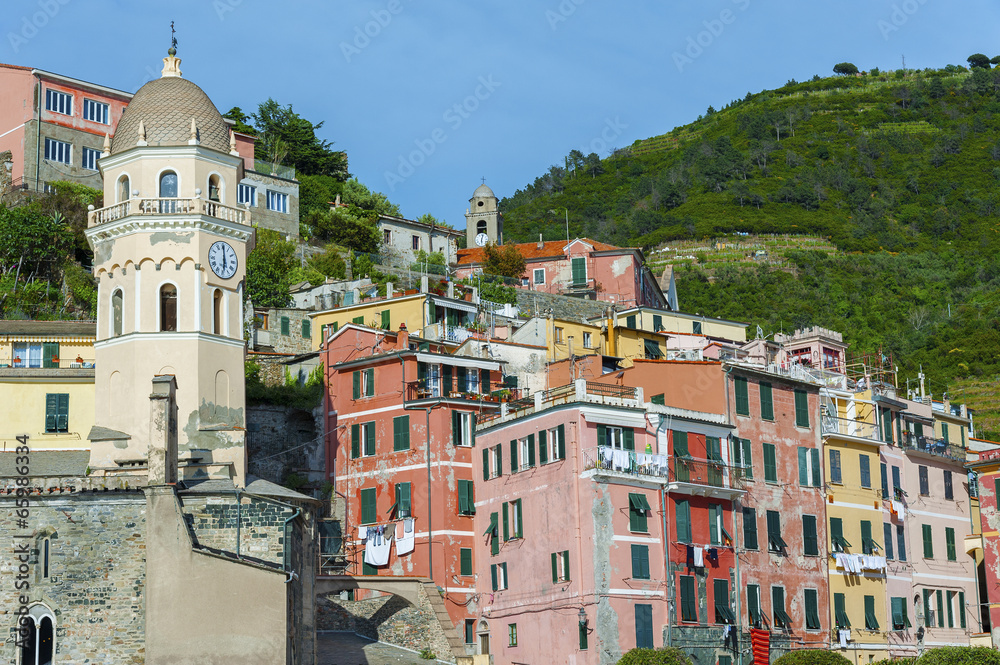 Vernazza. It is a in the province of La Spezia, Liguria, Italy.