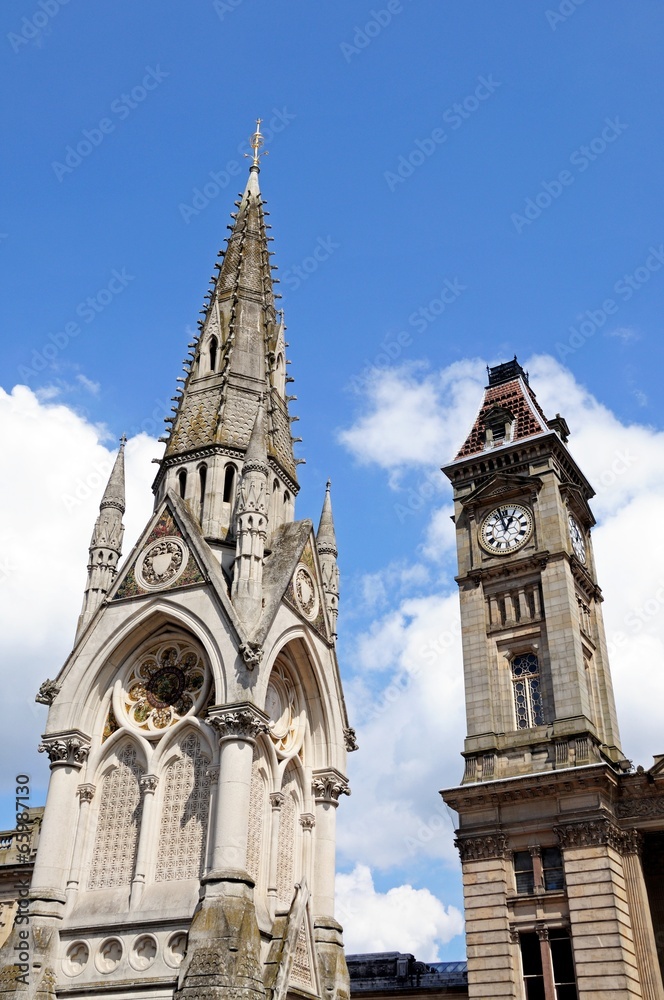 Chamberlain memorial, Birmingham © Arena Photo UK