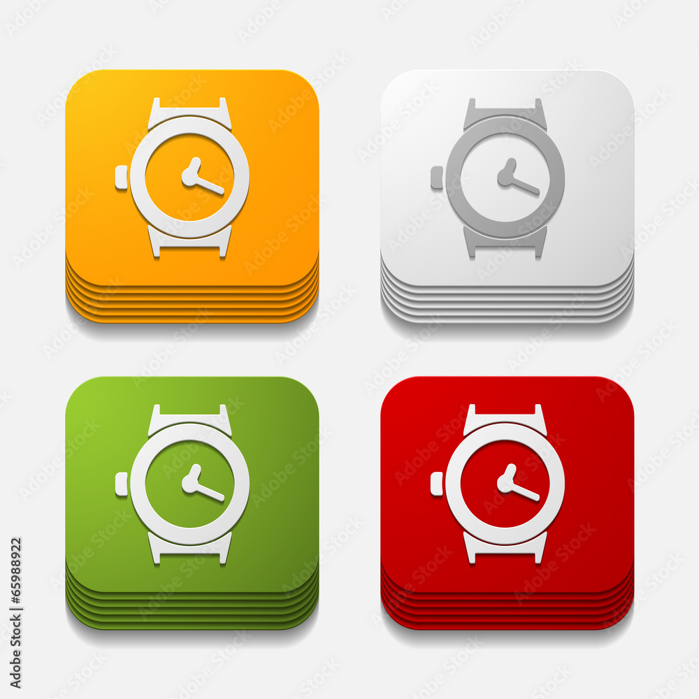 square button: watch square button: watch