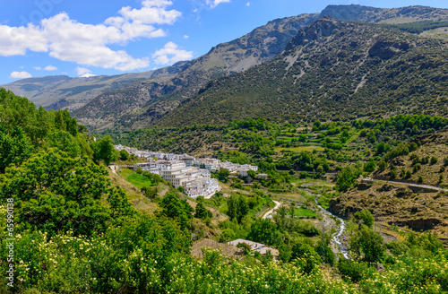 Trevelez Village Alpujarras, Granada Province, Andalusia, Spain