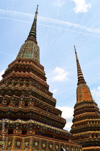 Chedis (pagodas) of the four Kings, Wat Pho photo