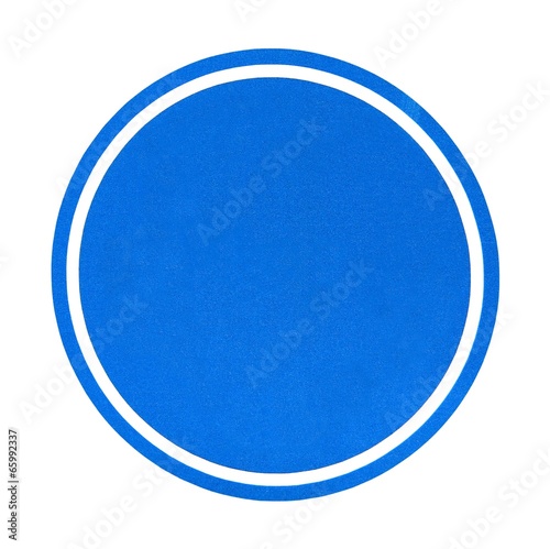 Blue circle abstract background