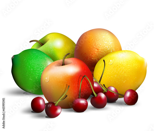 set fruit