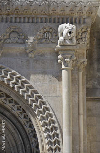 Gargoil della chiesa di Mattia, Budapest. photo