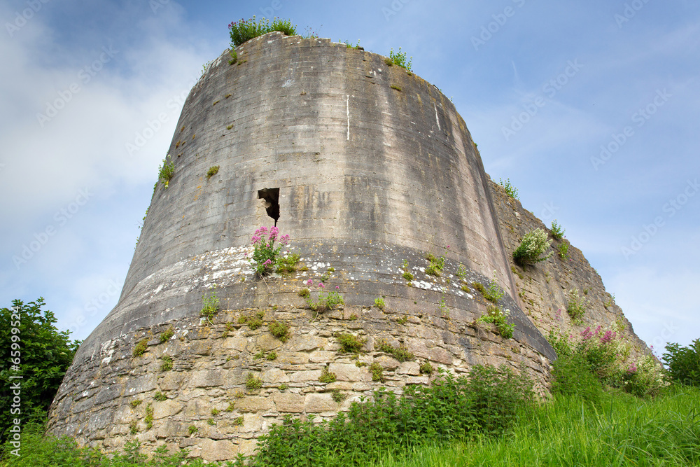 Fototapeta premium Castle ruins Corfe Dorset England uk