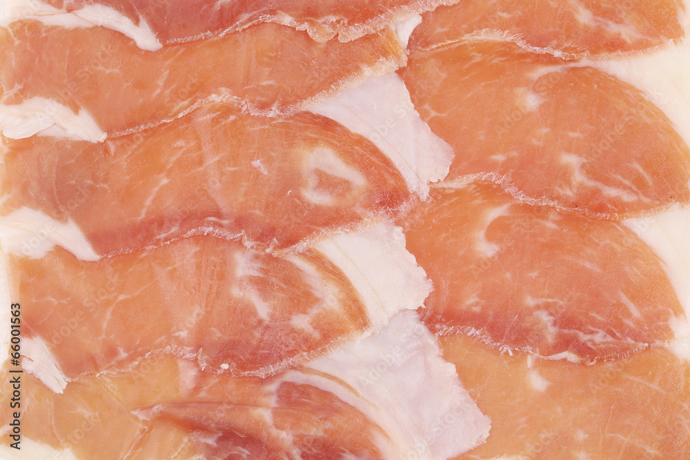 Slices of Delicious Prosciutto. Slices of Delicious Prosciutto.