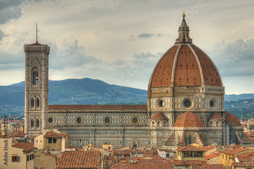 Santa Maria del fiore Cathedral in florence Italy