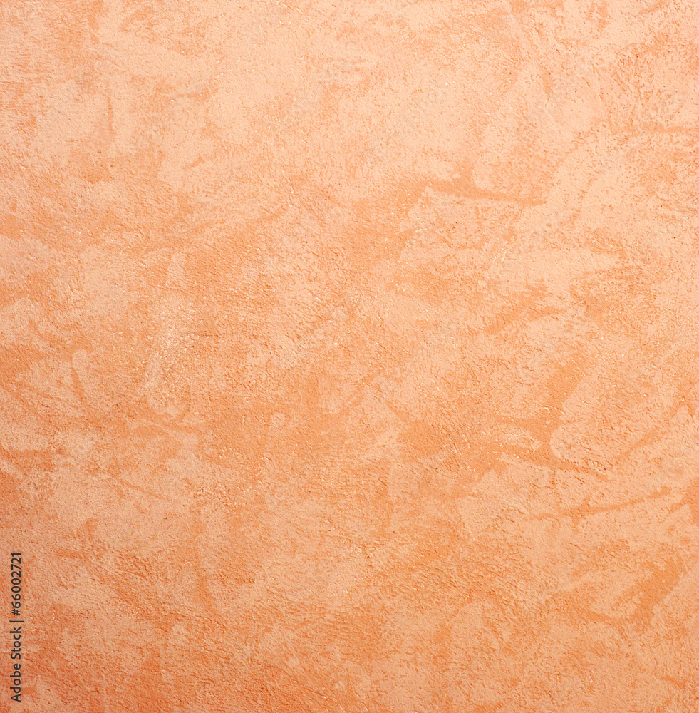 Obraz premium Cement wall background, orange colored.