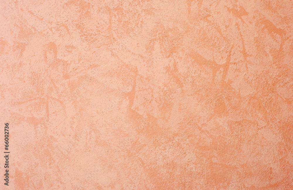 Obraz premium Cement wall background, orange colored.
