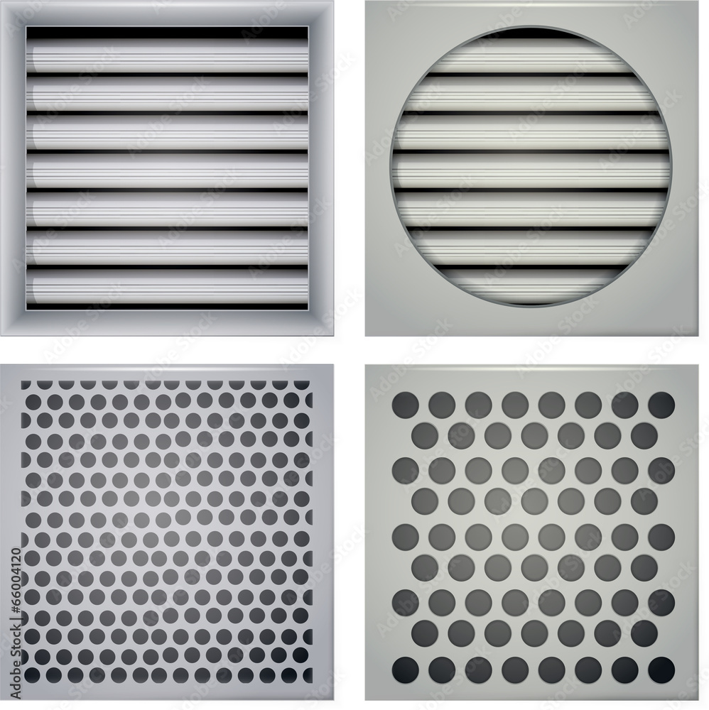 Illustration of ventilation shutters
