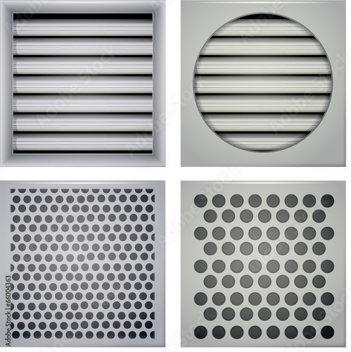 Illustration of ventilation shutters