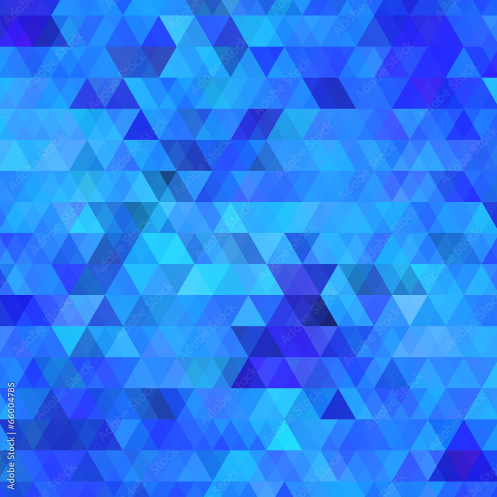 Abstract blue background with triangles Abstract blue background with triangles