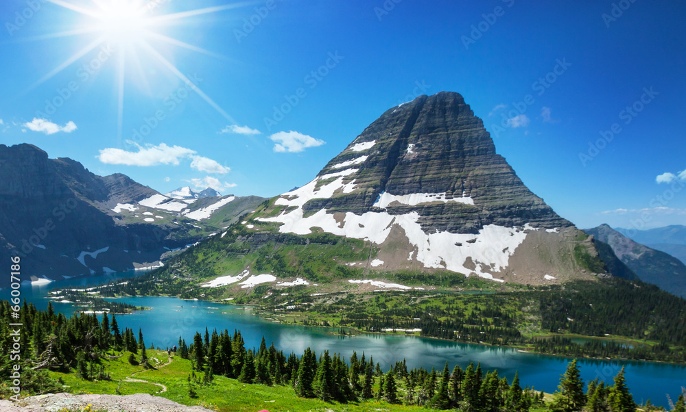 Hike in Glacier Park