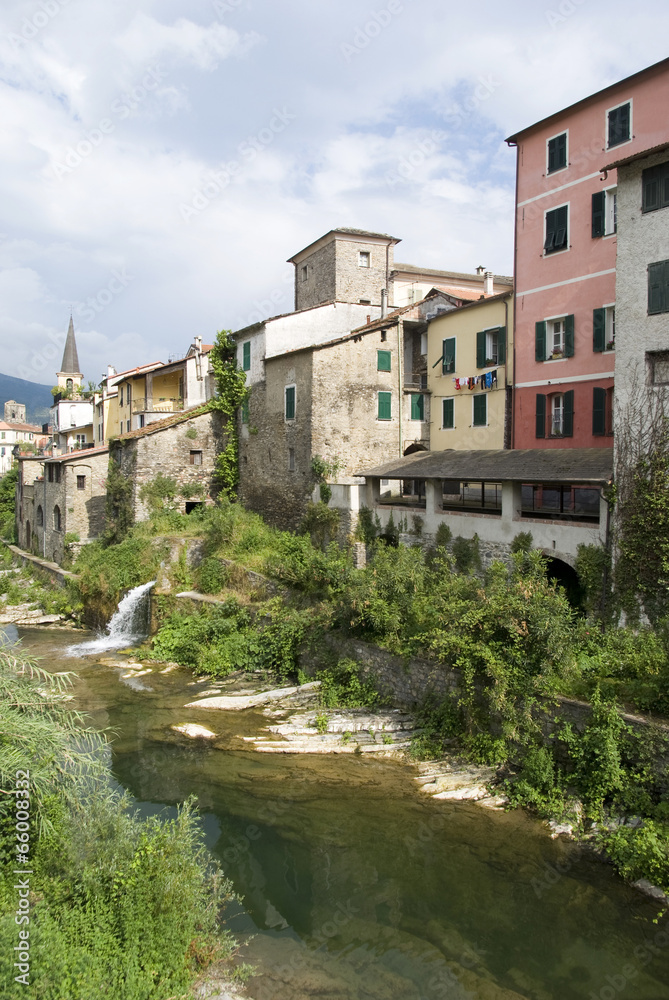 Borgomaro. Ancient village in Liguria region of Italy Borgomaro. Ancient village in Liguria region of Italy