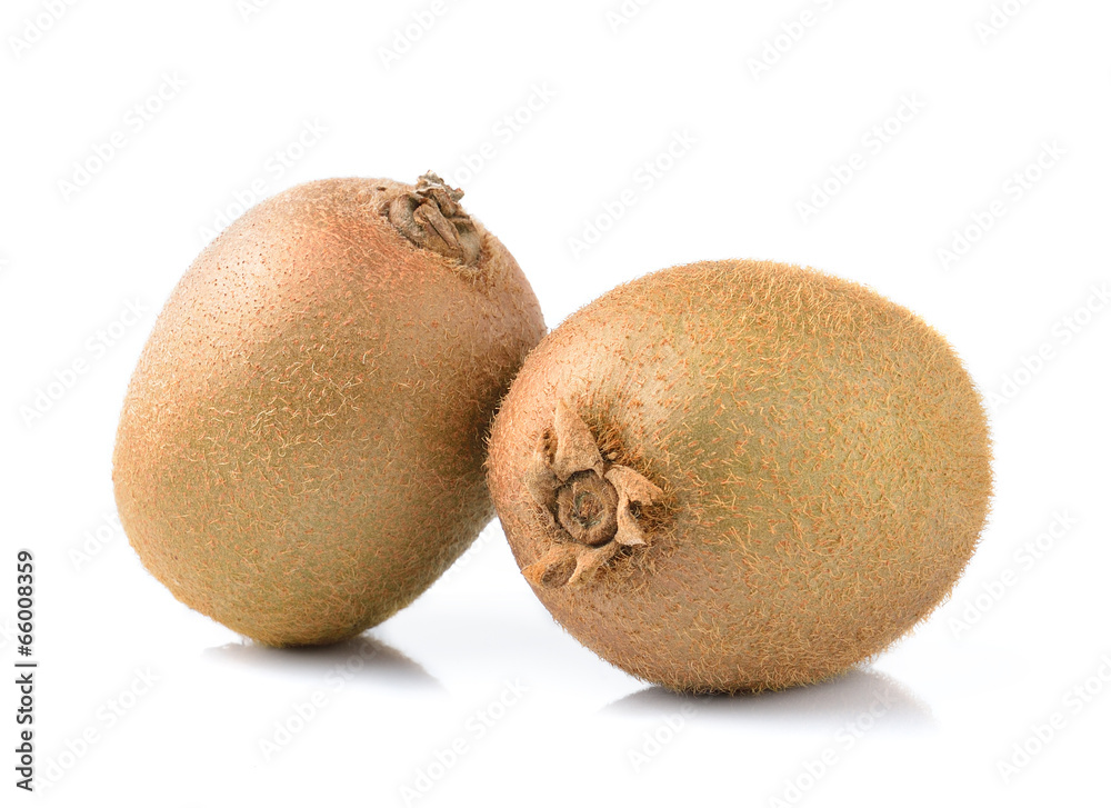 kiwi fruit isolated on white background