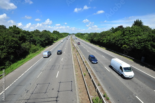 M23 Motorway near Gatwick airport 9 June 2013 photo