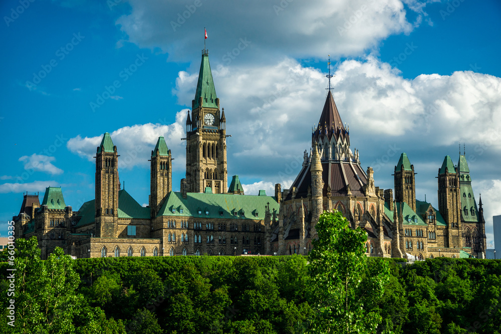 Parliament Hill From the Back