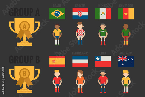 Soccer icon group A-B