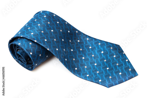 Photographie blue checkered necktie