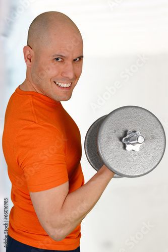 Man Working Out